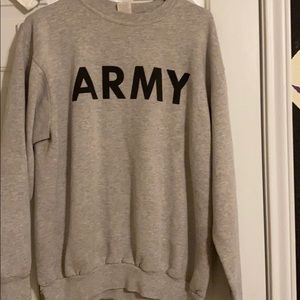Army sweater